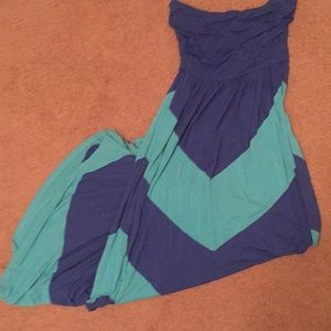 Strapless boutique maxi. Size small. Very comfy